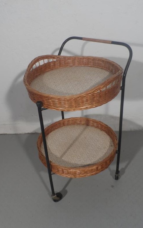 Servierwagen rund